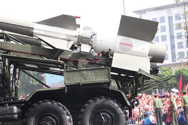 Tên lửa cho Viettel sản xuất. Ảnh: V.T