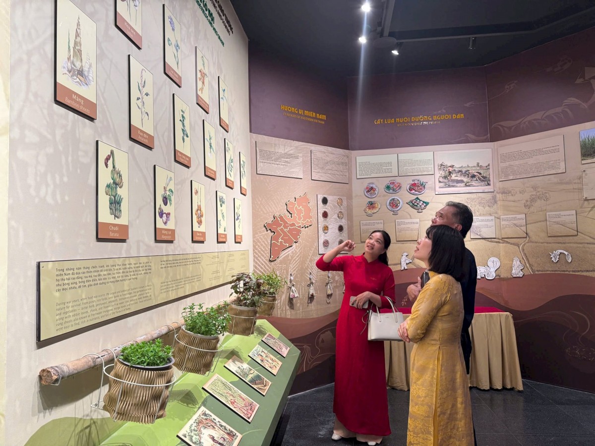 Khai mạc trưng bày “Ẩm thực Nam bộ thời kháng chiến”