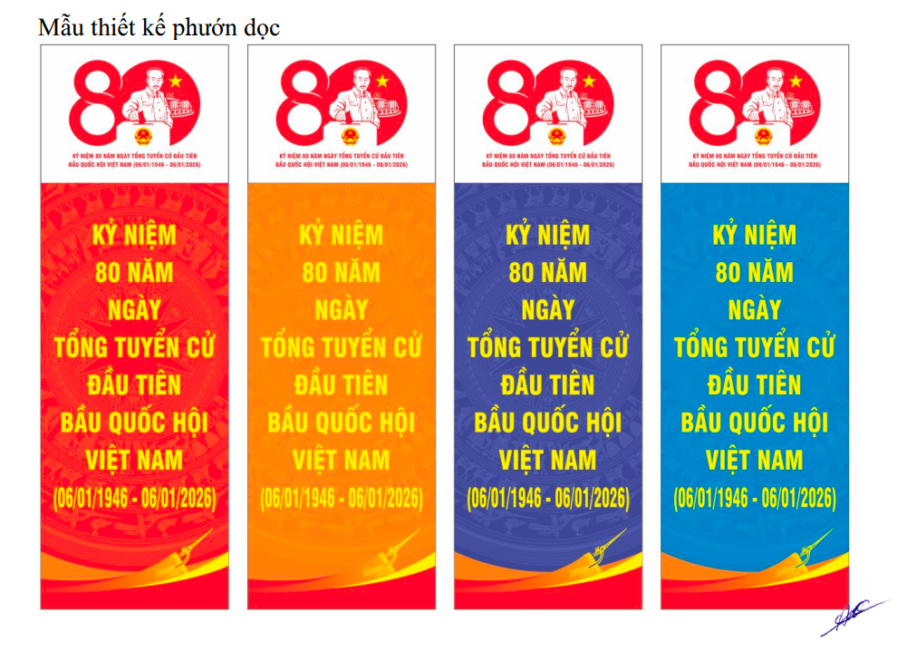 Công bố mẫu biểu trưng kỷ niệm 80 năm Quốc hội Việt Nam