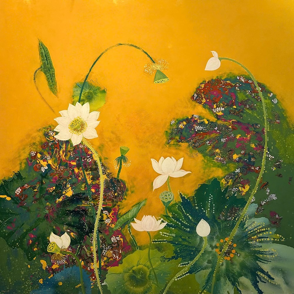 “Tái sinh” – Triển lãm sơn mài về thiên nhiên và tôn giáo