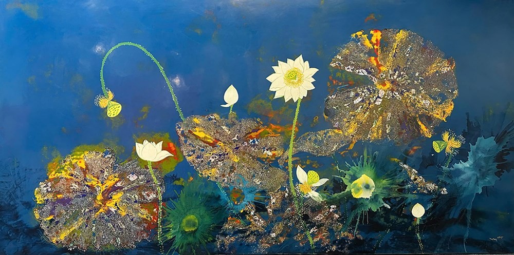 “Tái sinh” – Triển lãm sơn mài về thiên nhiên và tôn giáo