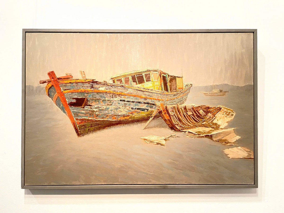 Triển lãm "Neo" - Khát vọng neo giữ hiện thực bằng hội họa