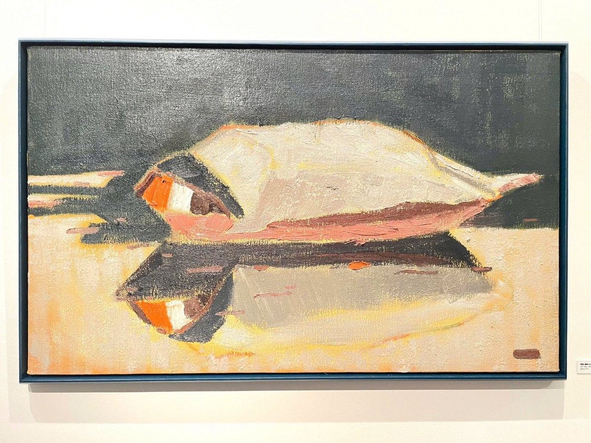 Triển lãm "Neo" - Khát vọng neo giữ hiện thực bằng hội họa