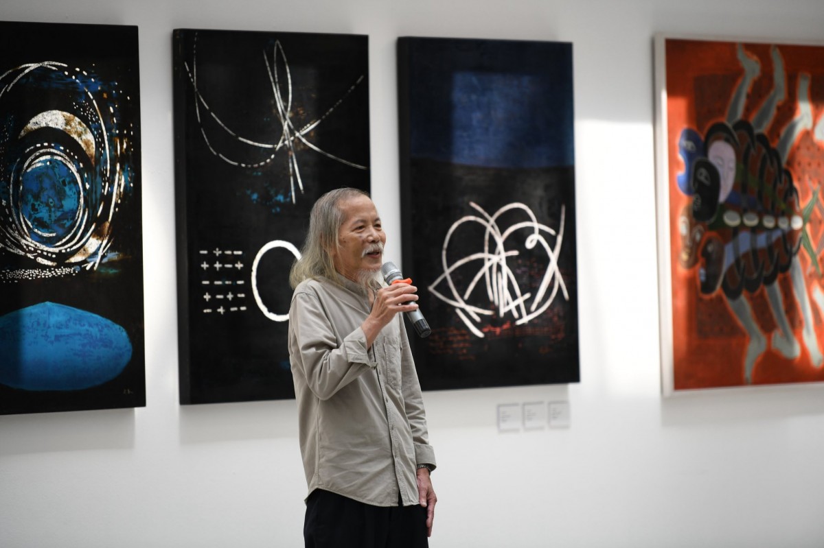 "Hồi cố vọng lai" - Triển lãm quy tụ các họa sĩ gạo cội của mỹ thuật Việt Nam