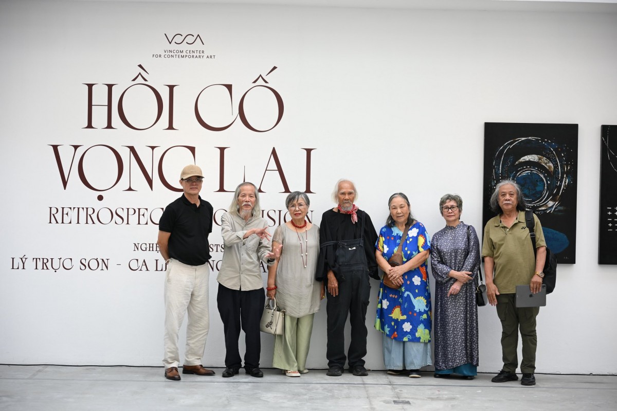 "Hồi cố vọng lai" - Triển lãm quy tụ các họa sĩ gạo cội của mỹ thuật Việt Nam