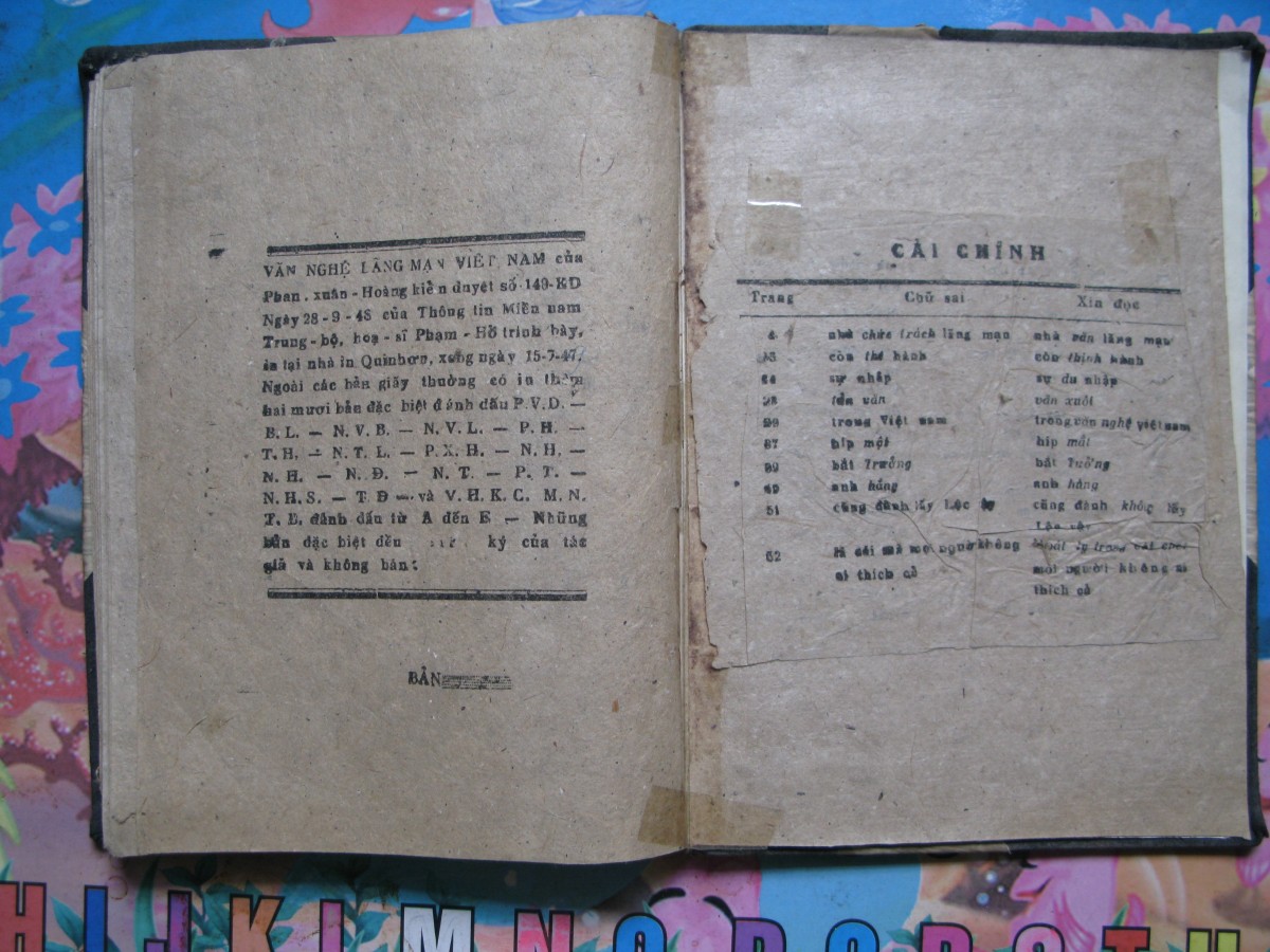 Vài suy nghĩ về một cuốn phê bình thời đầu kháng chiến