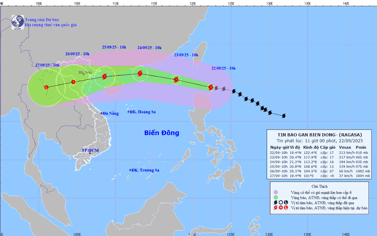 Thủ tướng: Chủ động ứng phó với siêu bão Ragasa