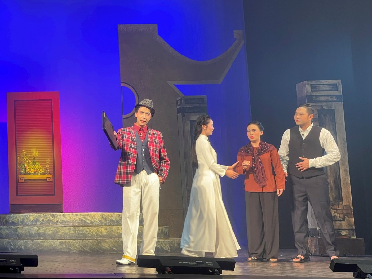 Tác phẩm lột tả tinh thần yêu nước, lòng căm thù giặc và sự sáng suốt, mưu trí, dũng cảm của quân dân Thủ đô đương thời. Ảnh: BTC