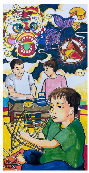 sao nam canh tuoi mau truyen ngan cua dinh phuong ly