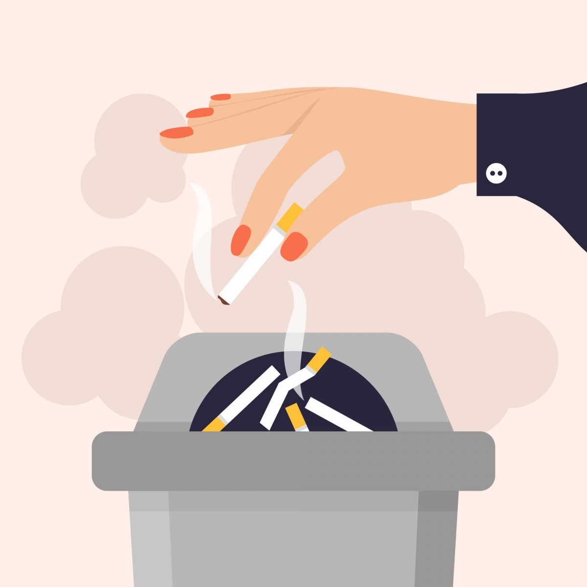 Hút thuốc: Nghiện sinh học, hành vi và tâm lý