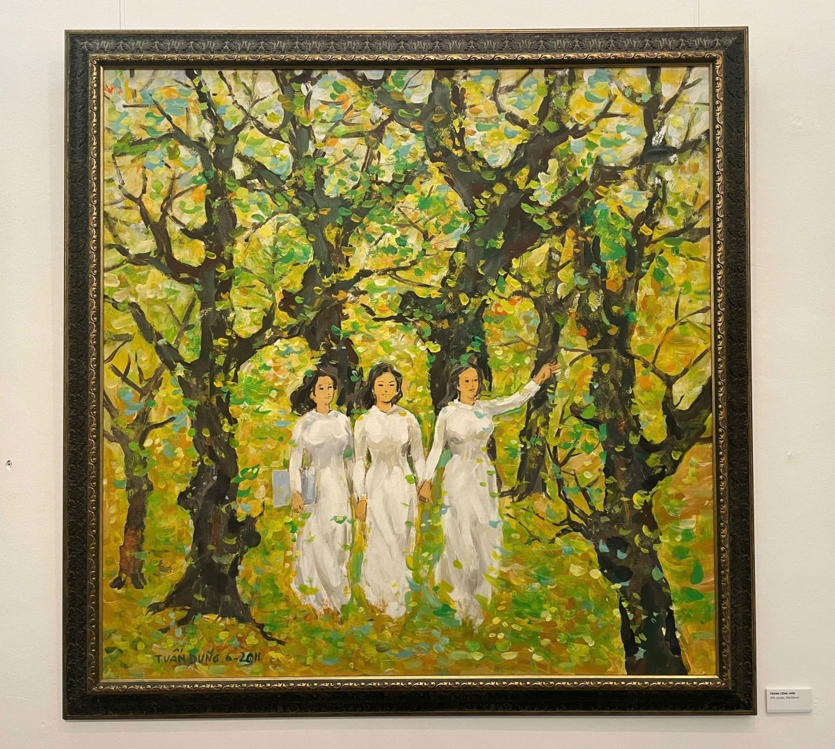 "Khoảnh trời riêng" - Cuộc đối thoại giữa họa sĩ Tuấn Dũng và thiên nhiên