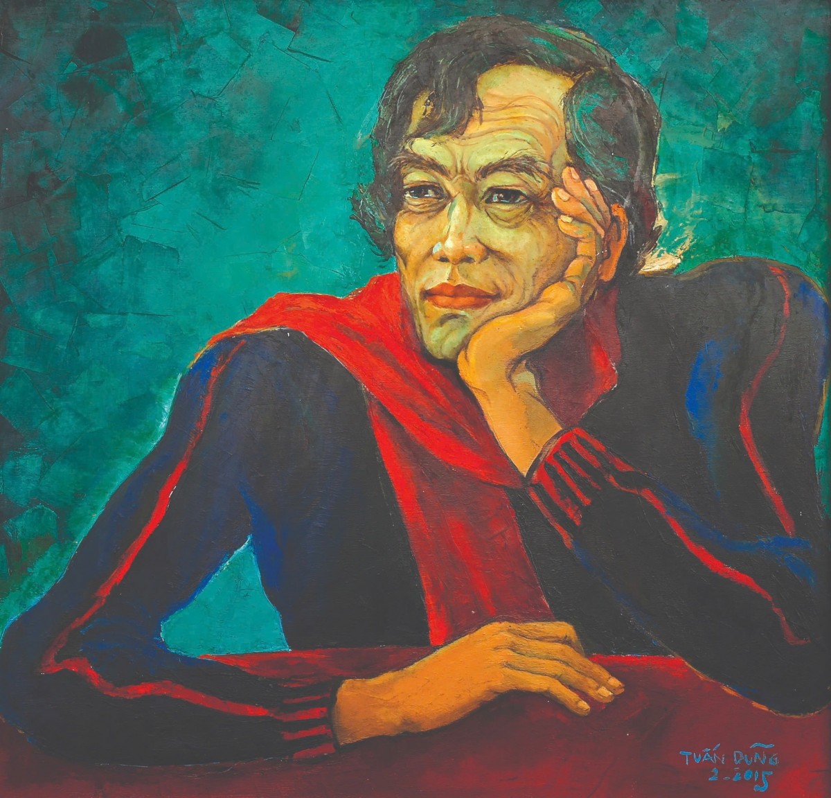 "Khoảnh trời riêng" - Cuộc đối thoại giữa họa sĩ Tuấn Dũng và thiên nhiên