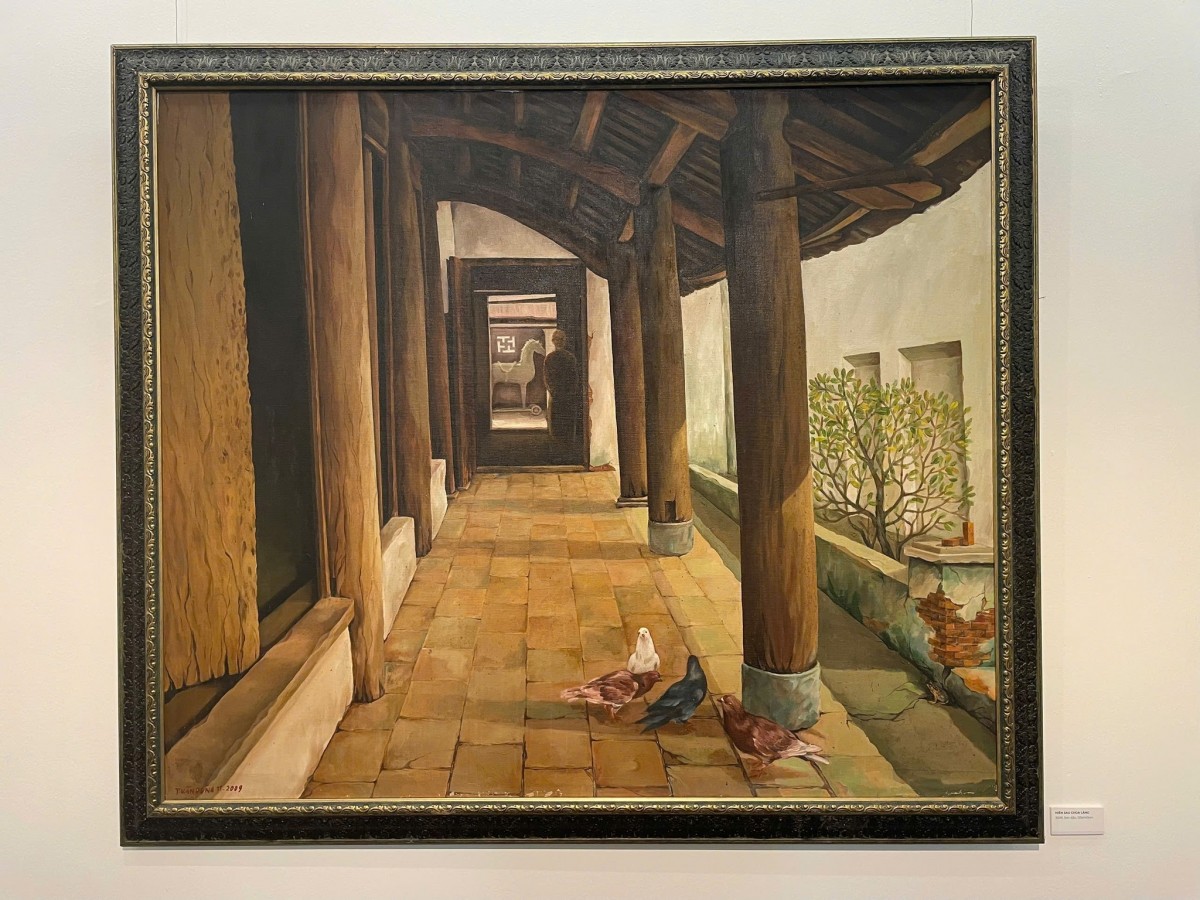 "Khoảnh trời riêng" - Cuộc đối thoại giữa họa sĩ Tuấn Dũng và thiên nhiên