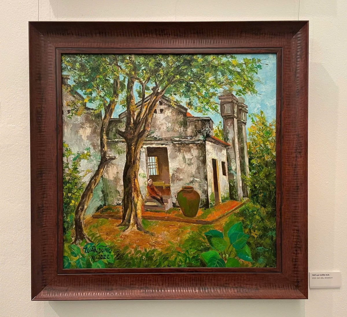 "Khoảnh trời riêng" - Cuộc đối thoại giữa họa sĩ Tuấn Dũng và thiên nhiên