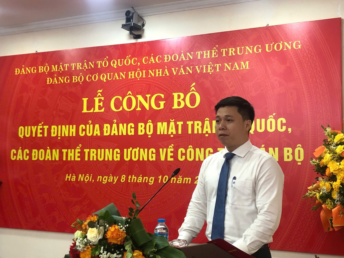 Lễ công bố quyết định của Đảng bộ MTTQ, các Đoàn thể trung ương về công tác cán bộ