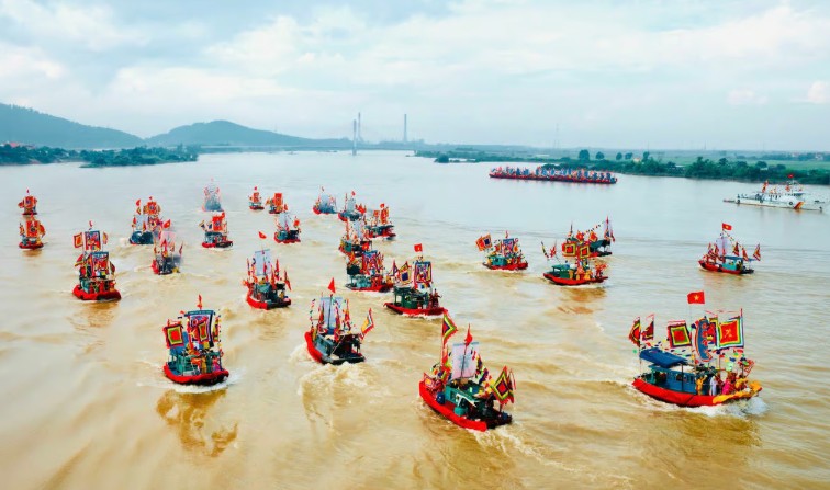 Diễn xướng Hội quân trên sông Lục Đầu tại Hải Phòng