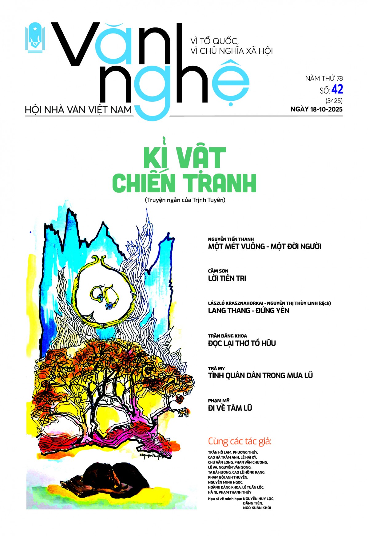 Mời quý vị đón đọc báo Văn nghệ số 42/2025