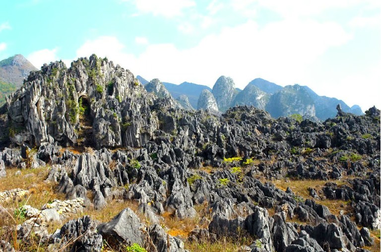 Một góc Cao nguyên đá Đồng Văn. Ảnh: Tuyên Quang online