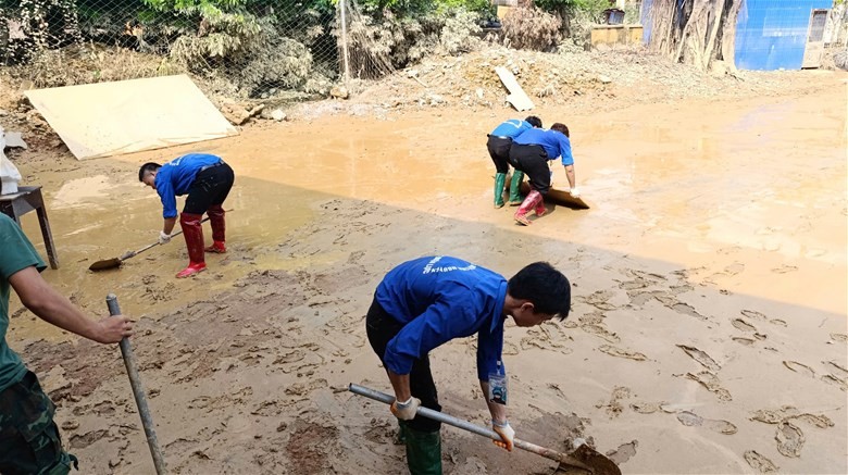 Trường Đại học Điện lực chung tay khắc phục hậu quả thiên tai