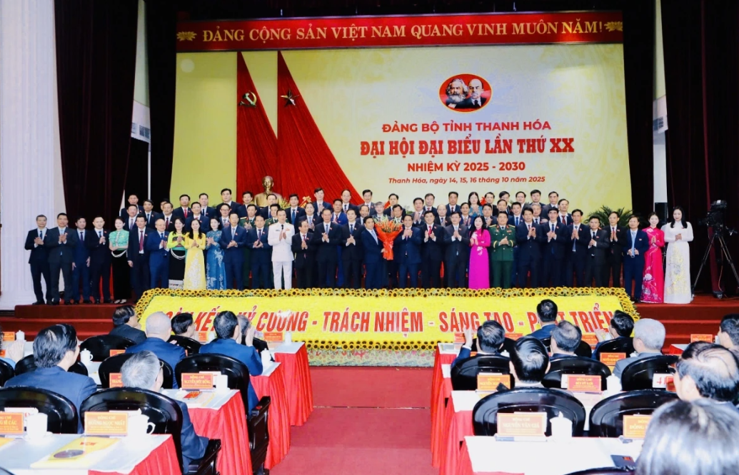 Thanh Hóa: 69 đồng chí được bầu vào Ban Chấp hành Đảng bộ tỉnh nhiệm kỳ 2025-2030