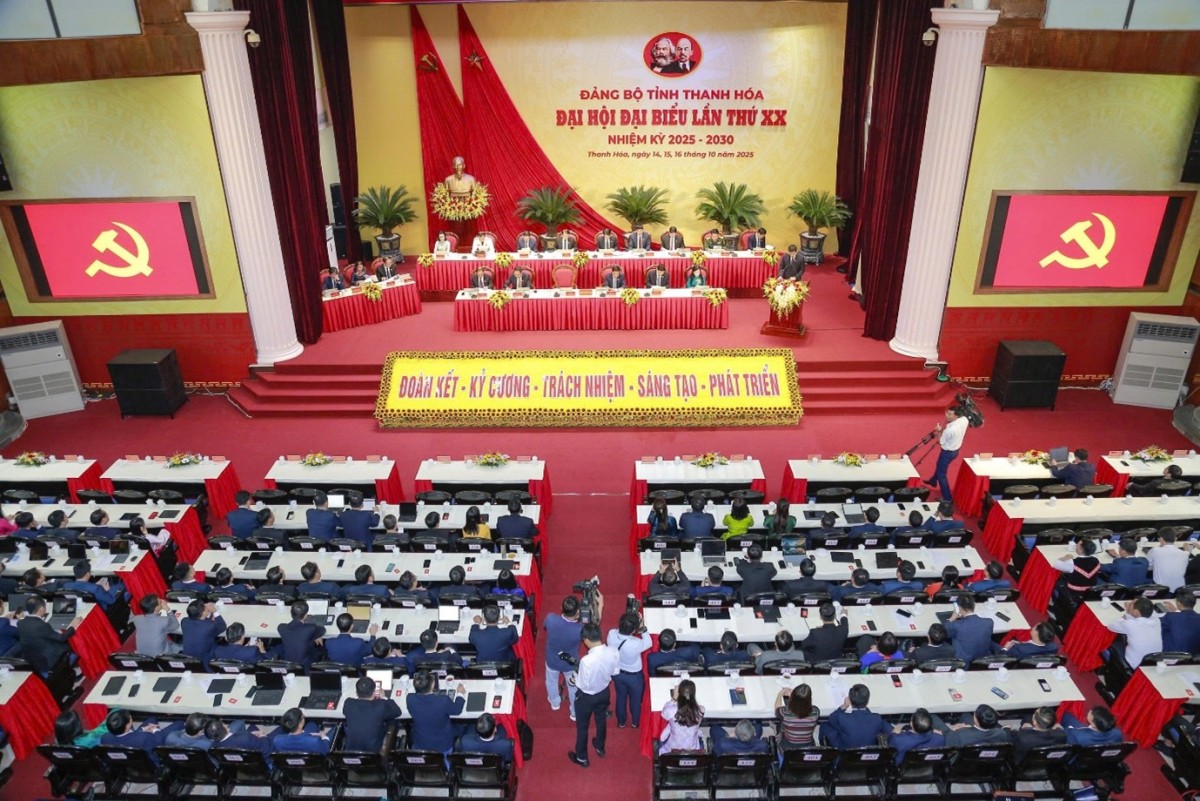 Thanh Hóa: 69 đồng chí được bầu vào Ban Chấp hành Đảng bộ tỉnh nhiệm kỳ 2025-2030