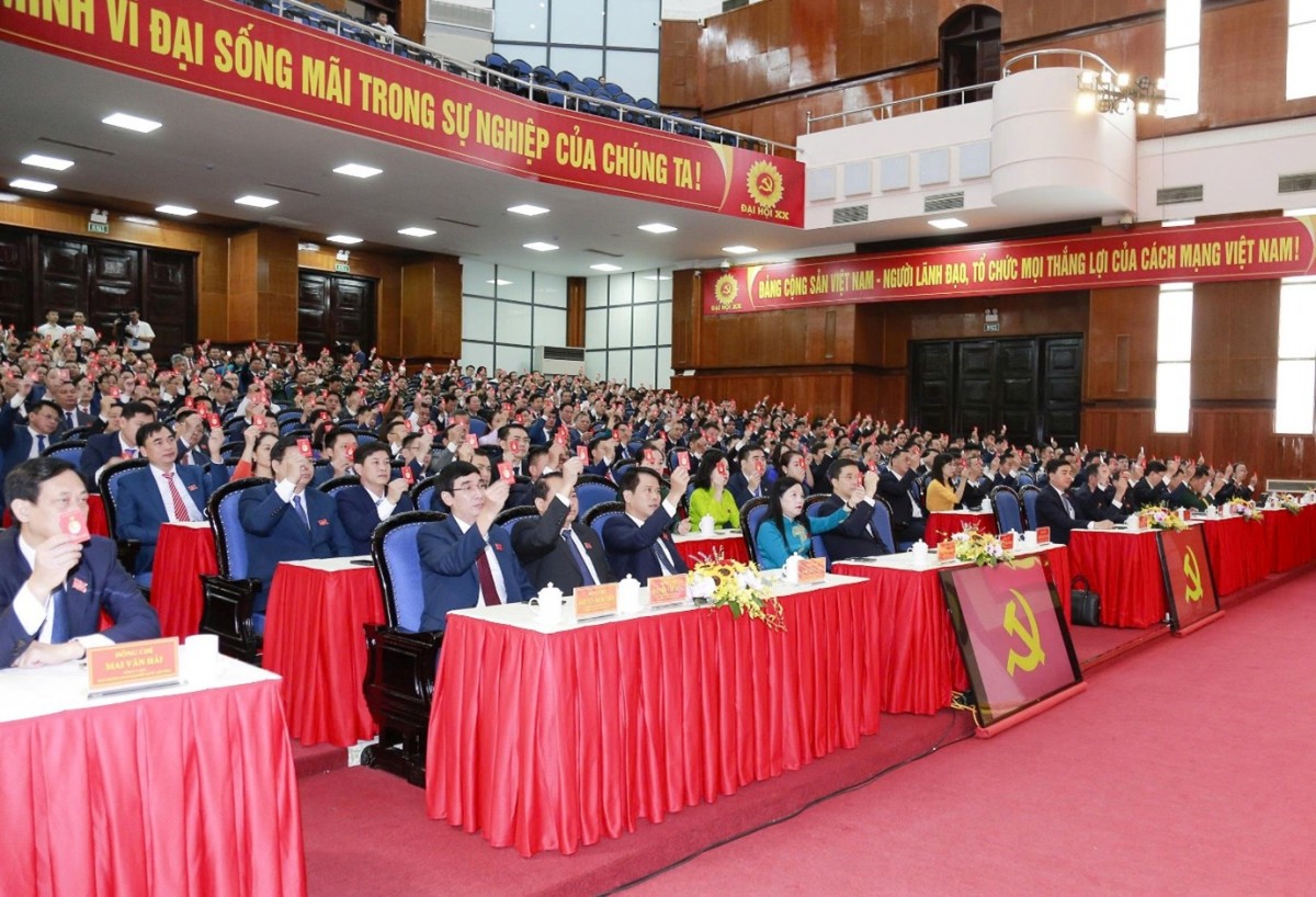 Thanh Hóa: 69 đồng chí được bầu vào Ban Chấp hành Đảng bộ tỉnh nhiệm kỳ 2025-2030