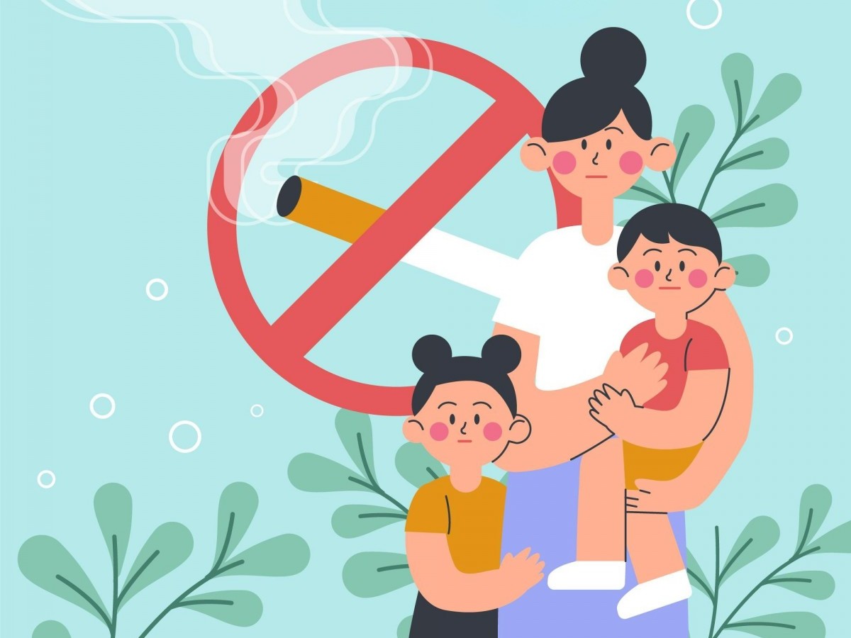 Khi bố hút thuốc, con hít khói: khi trẻ em bị tước mất quyền được hít thở sạch