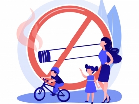 Đàn ông bỏ thuốc lá vì gia đình