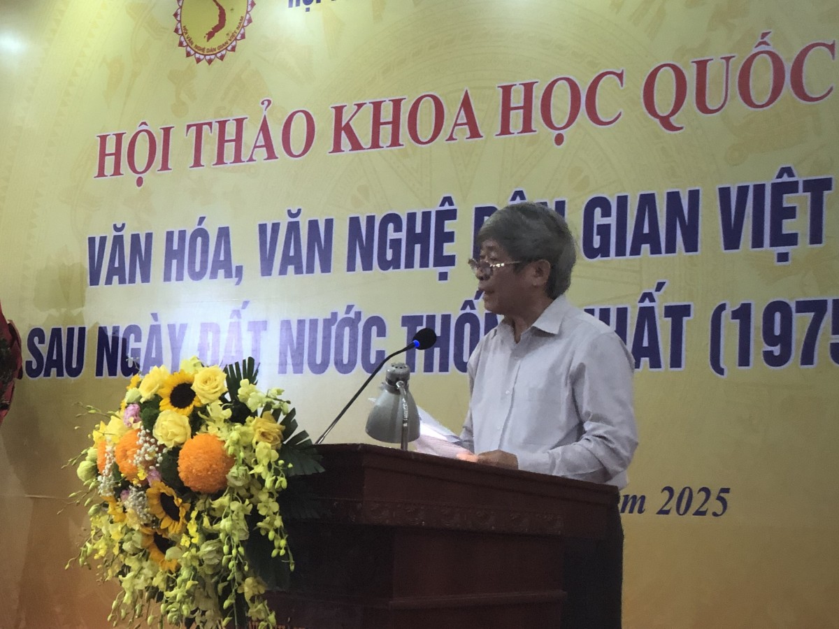 Hội thảo quốc gia "Văn hóa, văn nghệ dân gian Việt Nam sau ngày đất nước thống nhất"