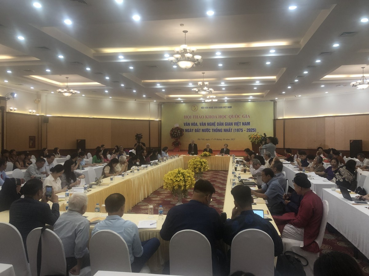 Hội thảo quốc gia "Văn hóa, văn nghệ dân gian Việt Nam sau ngày đất nước thống nhất"