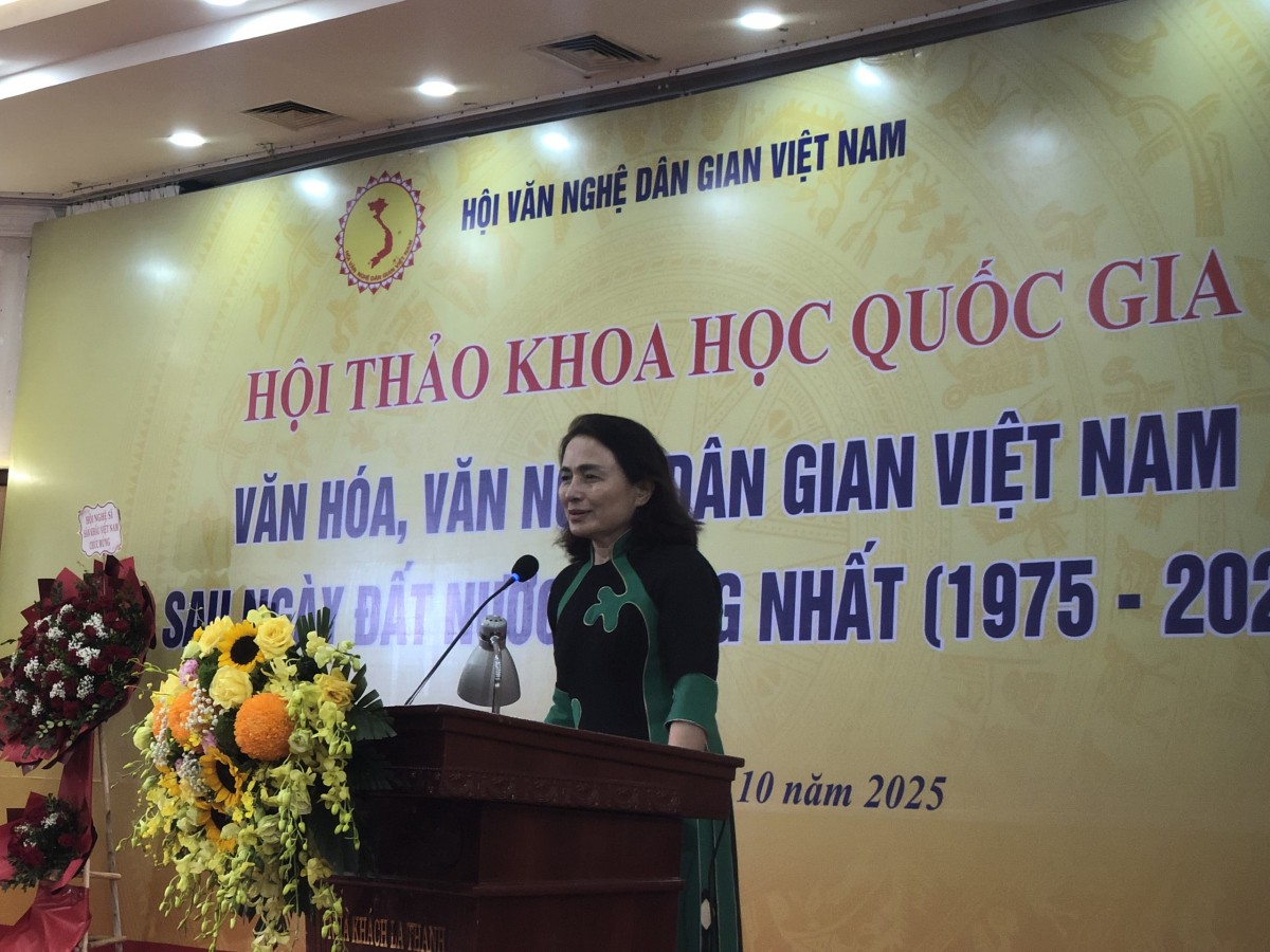 Hội thảo quốc gia "Văn hóa, văn nghệ dân gian Việt Nam sau ngày đất nước thống nhất"