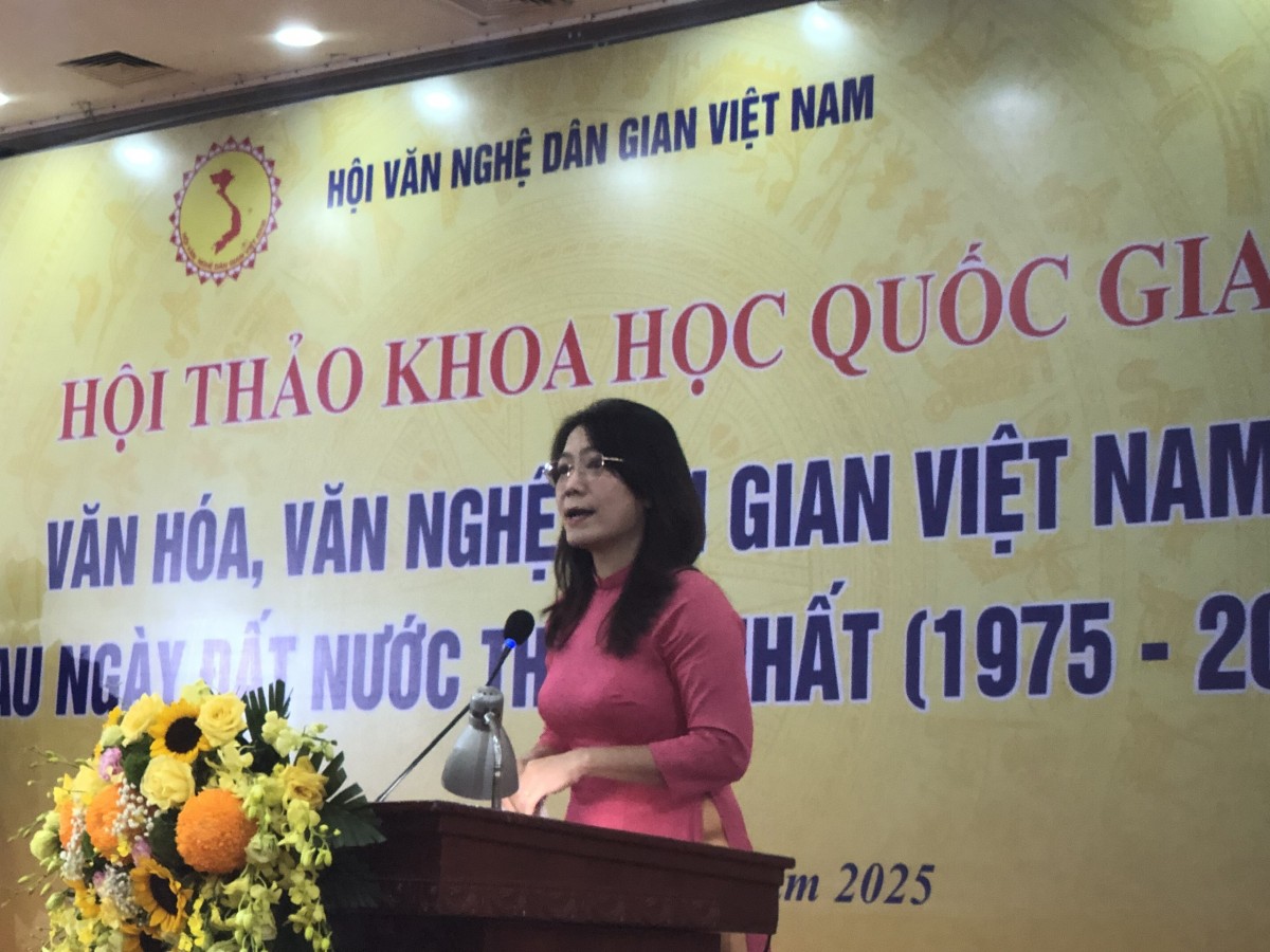 Hội thảo quốc gia "Văn hóa, văn nghệ dân gian Việt Nam sau ngày đất nước thống nhất"