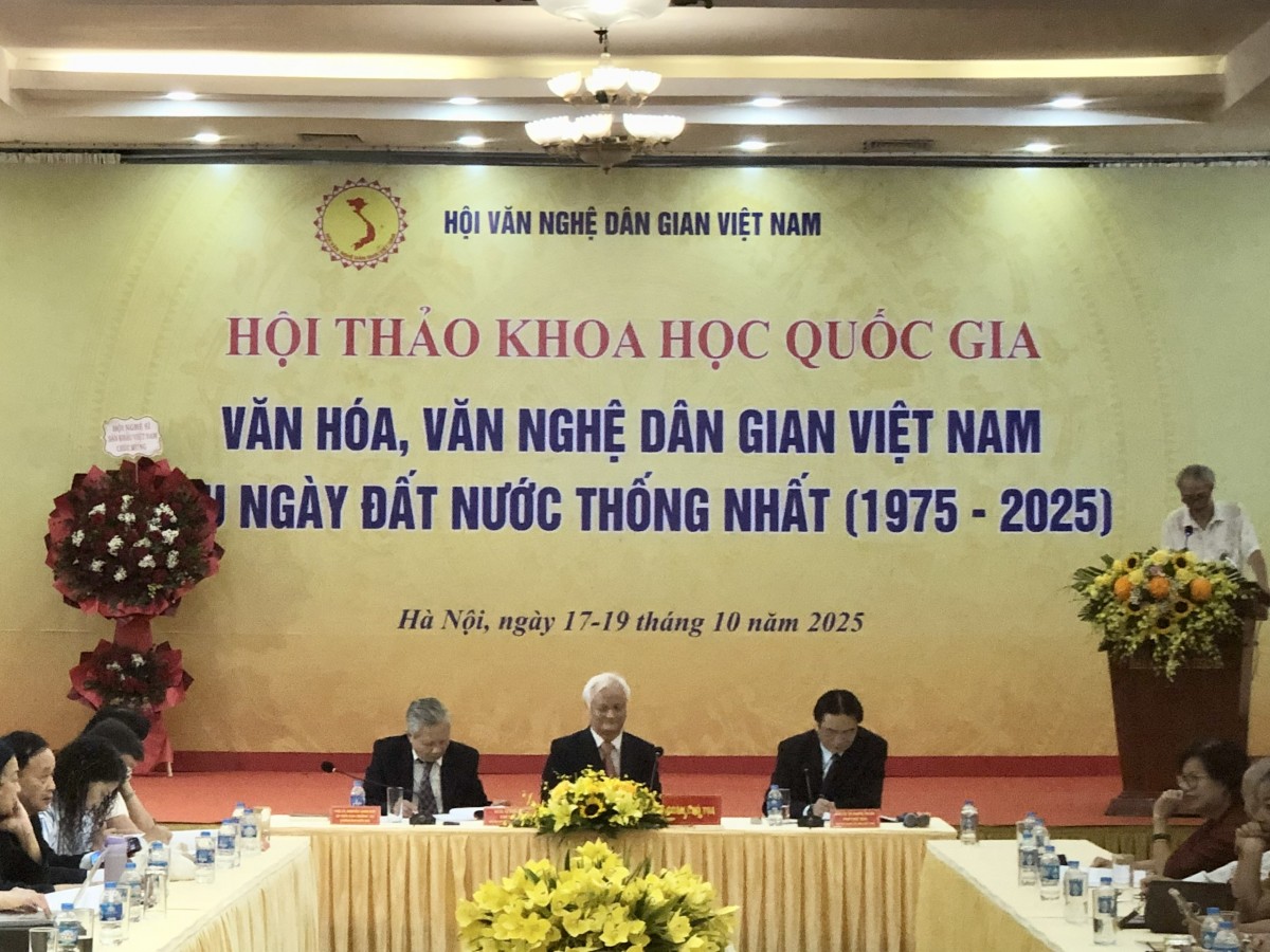 Hội thảo quốc gia "Văn hóa, văn nghệ dân gian Việt Nam sau ngày đất nước thống nhất"