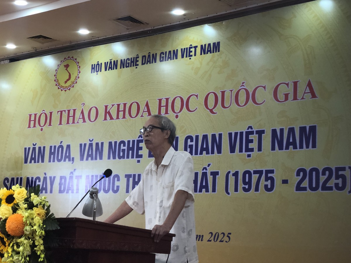 Hội thảo quốc gia "Văn hóa, văn nghệ dân gian Việt Nam sau ngày đất nước thống nhất"