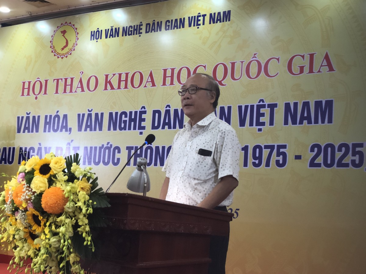 Hội thảo quốc gia "Văn hóa, văn nghệ dân gian Việt Nam sau ngày đất nước thống nhất"
