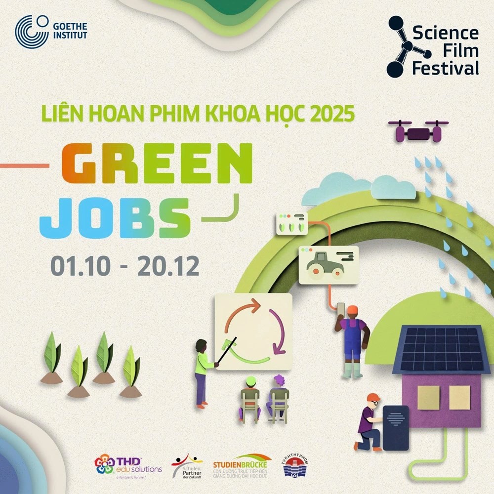 LHP Khoa học 2025 mở ra hành trình đối thoại về “Nghề xanh” - những công việc góp phần định hình tương lai bền vững. Ảnh: BTC