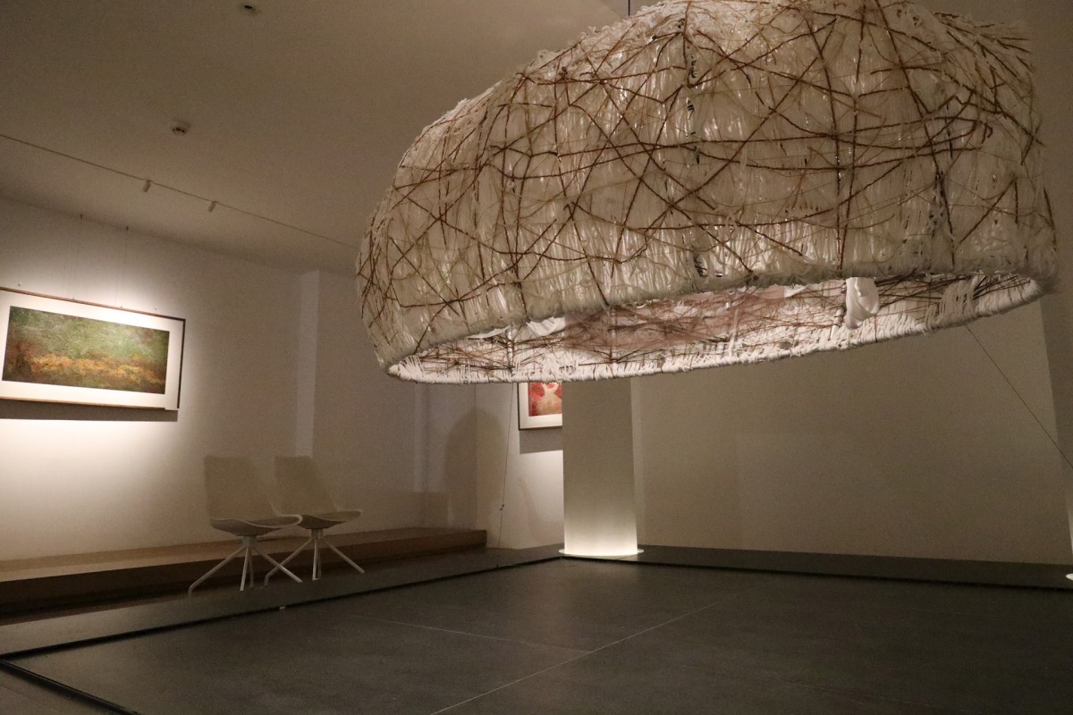 Tác phẩm ấn tượng tại triển lãm. Ảnh: BTC