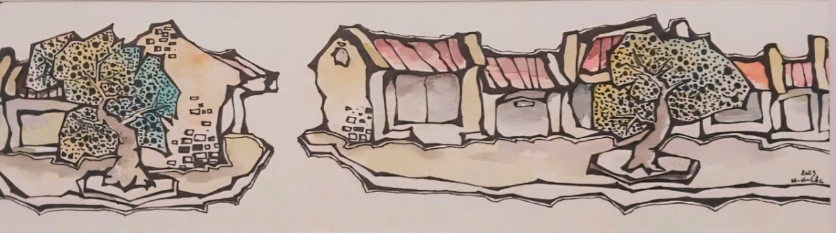 Lửa sân. Tản văn của