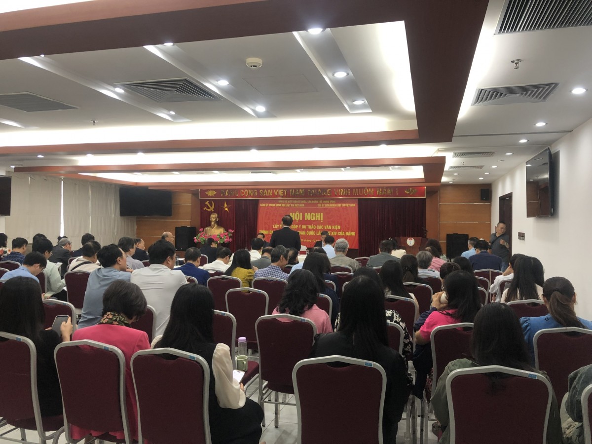 Các đại biểu tham dự Hội nghị. Ảnh: V.T