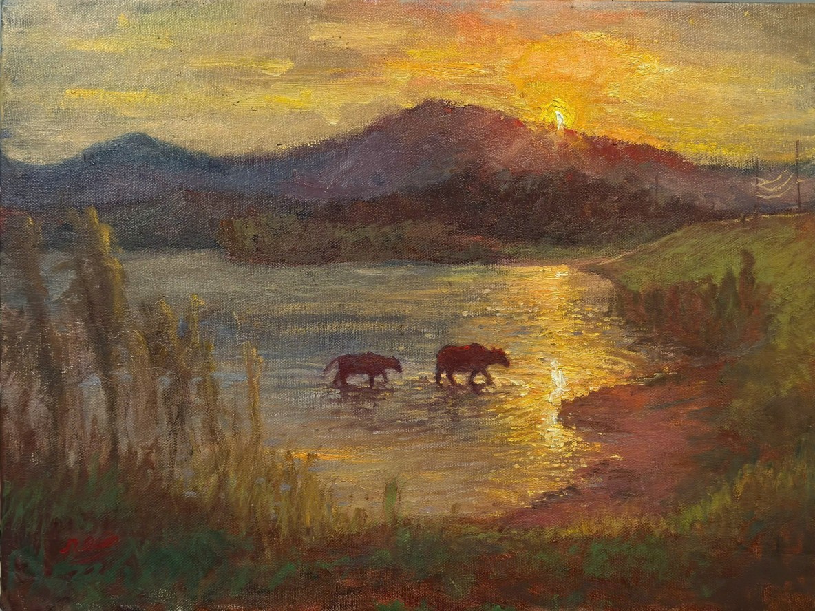 Triển lãm mỹ thuật "Đôi mắt người Sơn Tây"