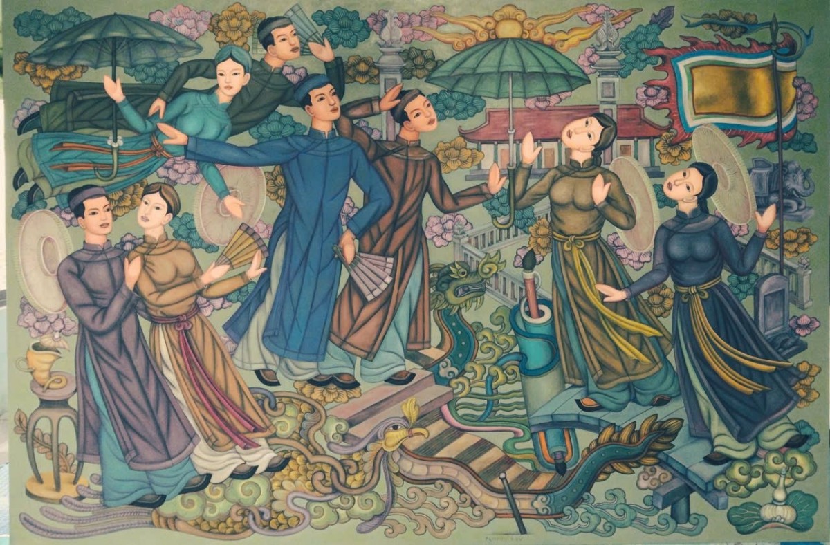 Triển lãm “Màu thời gian” mang đến những sắc thái mới