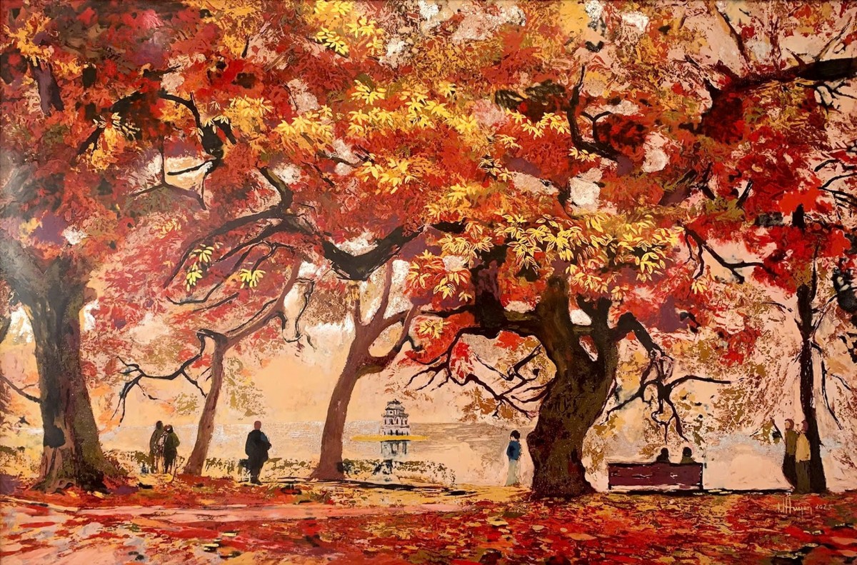 Triển lãm “Màu thời gian” mang đến những sắc thái mới