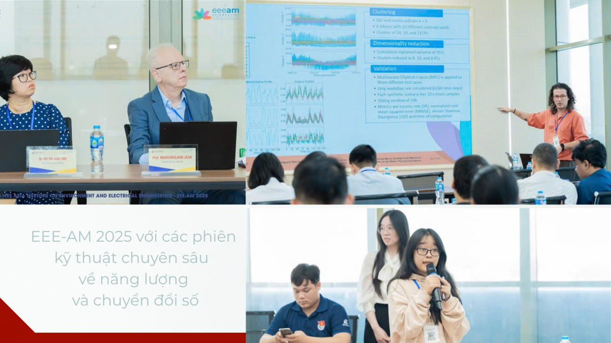 EEE-AM 2025 với các phiên kỹ thuật chuyên sâu về năng lượng và chuyển đổi số
