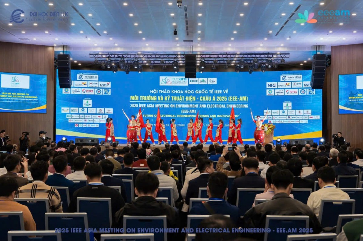 Bế mạc Hội thảo Quốc tế IEEE về Môi trường và Kỹ thuật điện - Châu Á 2025 (EEE-AM2025)