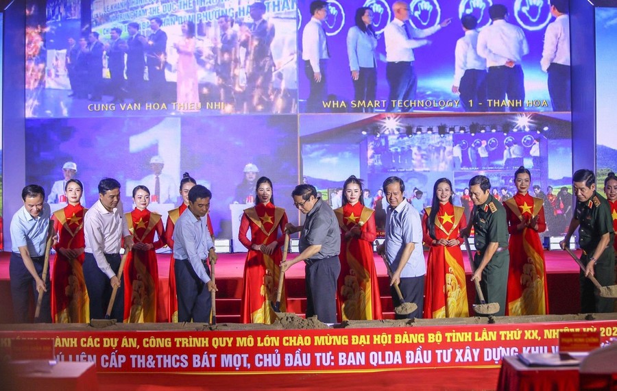 Đồng loạt khởi công 72 trường phổ thông nội trú tại các xã biên giới