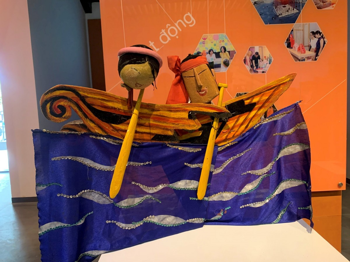 Tiết mục rối Trên sông