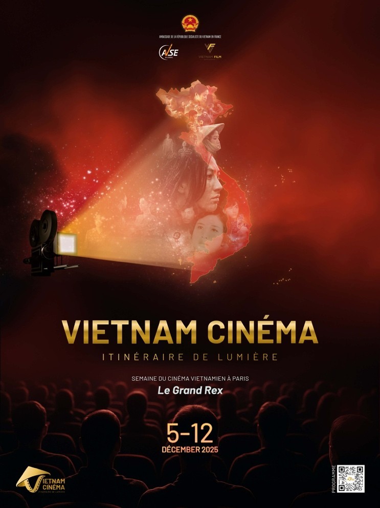 Tuần lễ "Điện ảnh Việt Nam - Hành trình Ánh sáng" tại Pháp