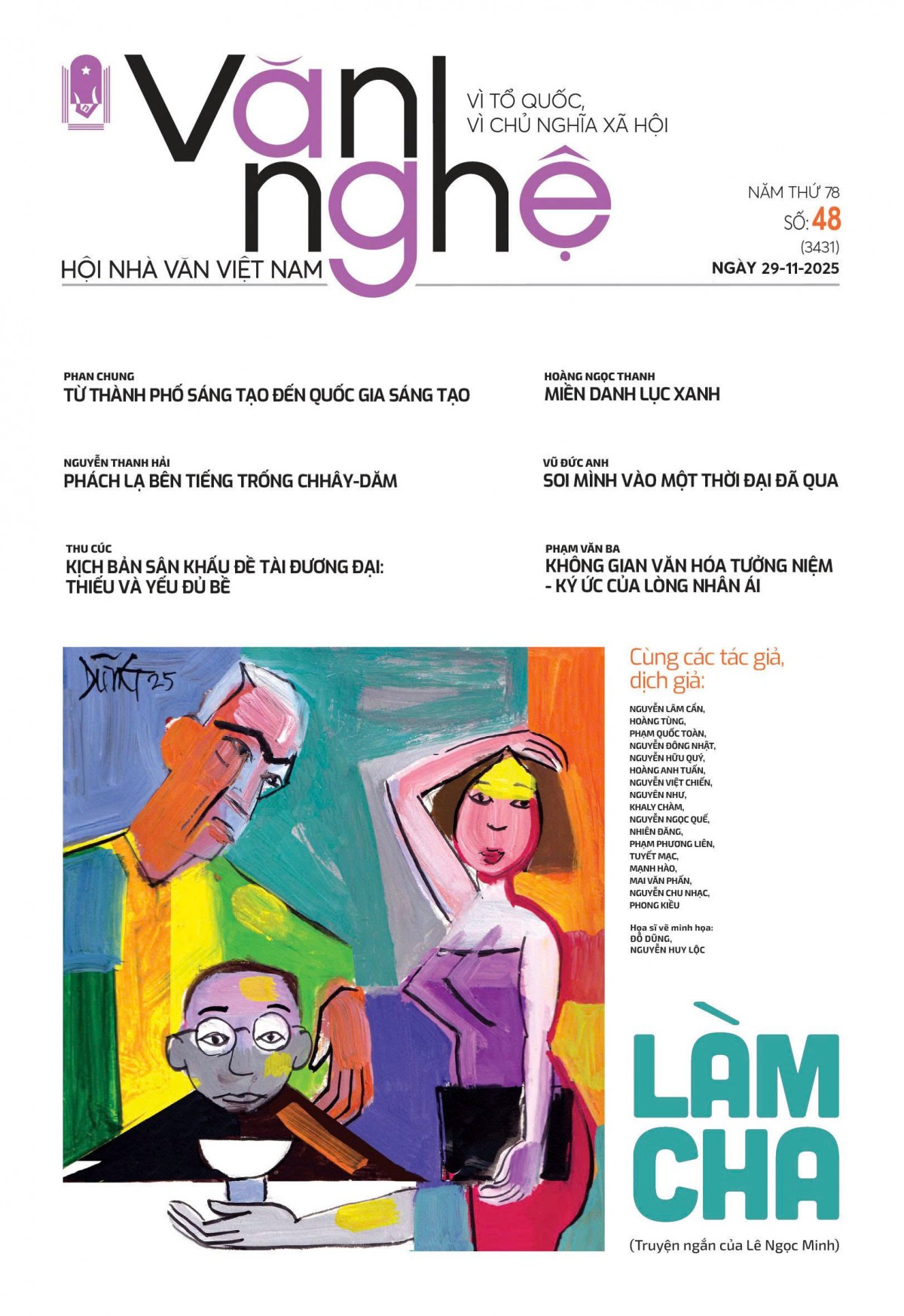 Mời quý vị đón đọc báo Văn nghệ số 48/2025