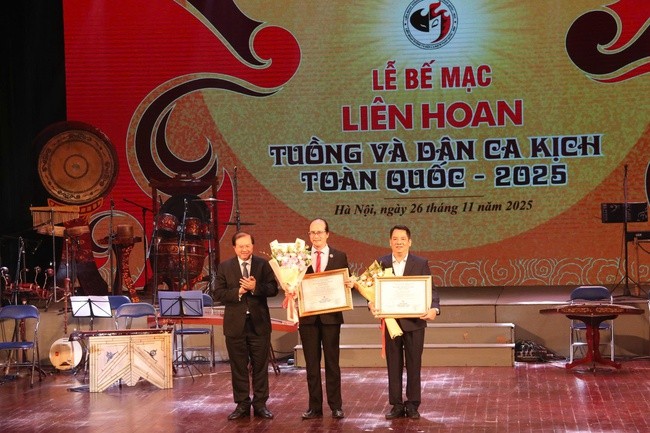 20 Huy chương Vàng được trao tại Liên hoan Tuồng và Dân ca kịch toàn quốc 2025