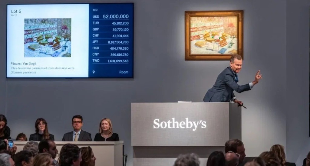 Tranh Van Gogh trở lại thị trường đấu giá với mức giá kỷ lục